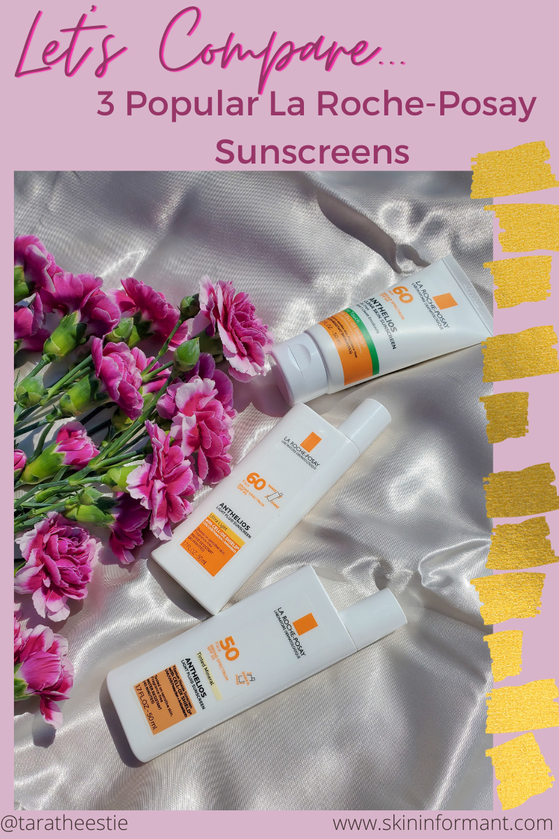 Which is the Best?? La Roche-Posay Sunscreen Review